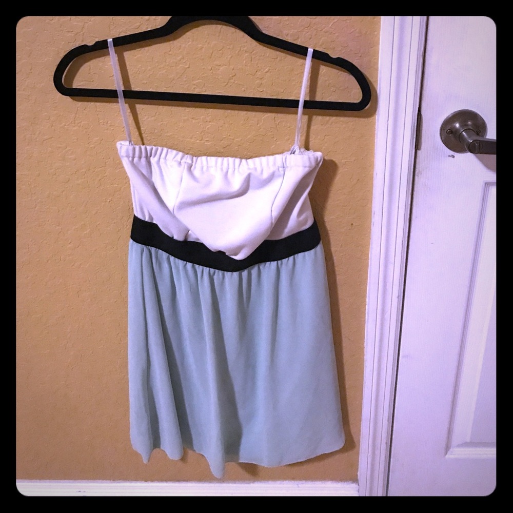 Strapless dress