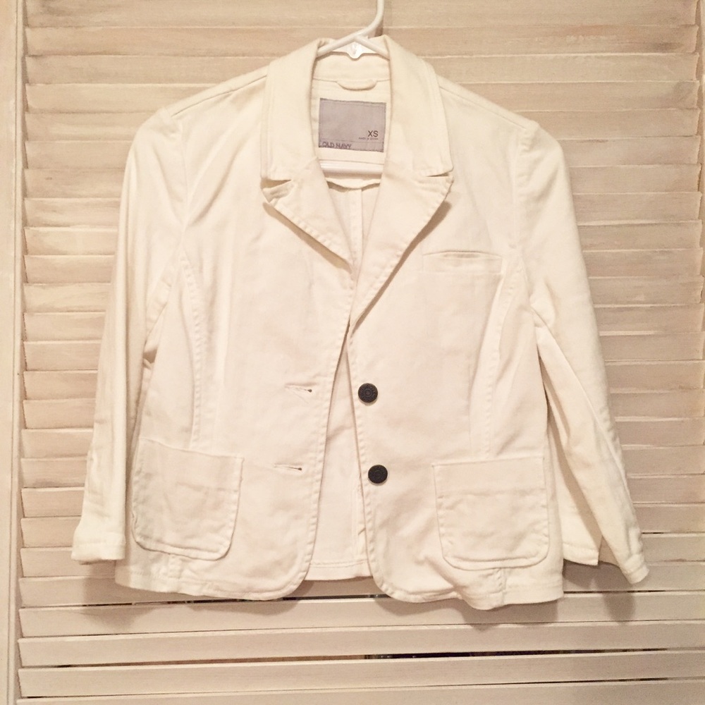 White Jean Jacket