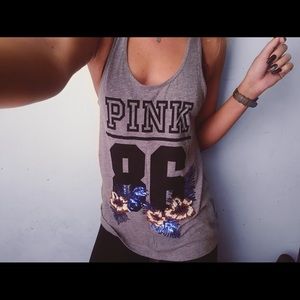 VS PINK RARE Bling Tank Top VS PINK RARE Bling Tank Top