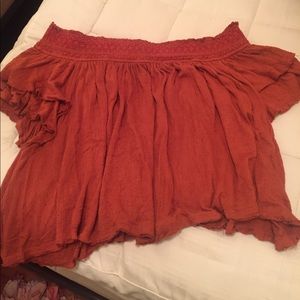 Free people off the shoulder top