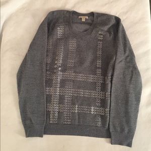 Burberry Women's Grey Sweater