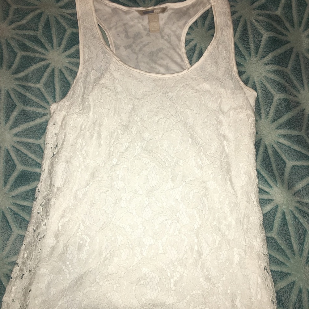 Banana Republic Lace Tank Top