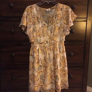 Cute boho sleeved dress