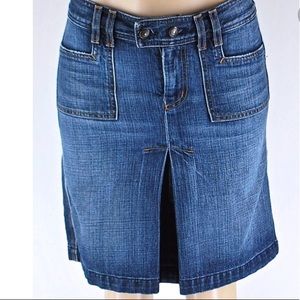 7 For All Mankind denim pencil skirt