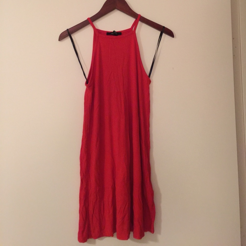 Halter Red Dress