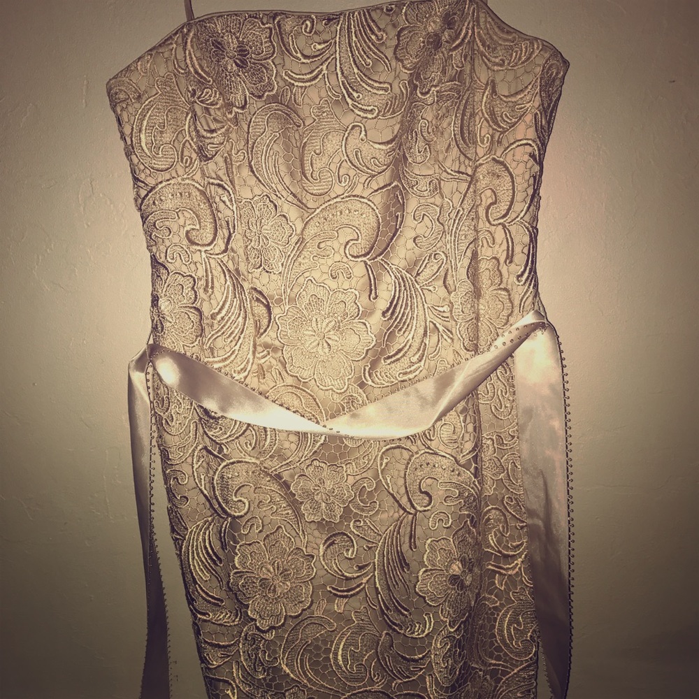 Adrianna Papell dress with Shall