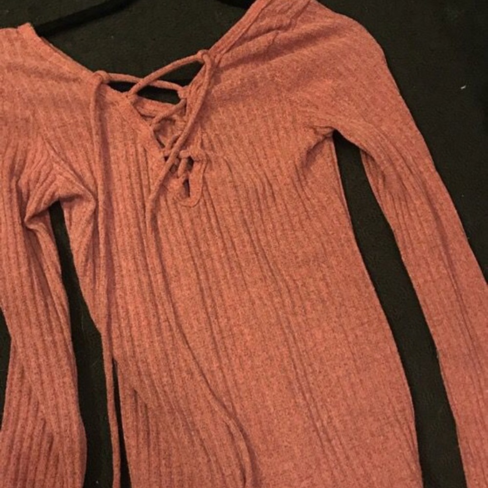 Rue21 lace front shirt