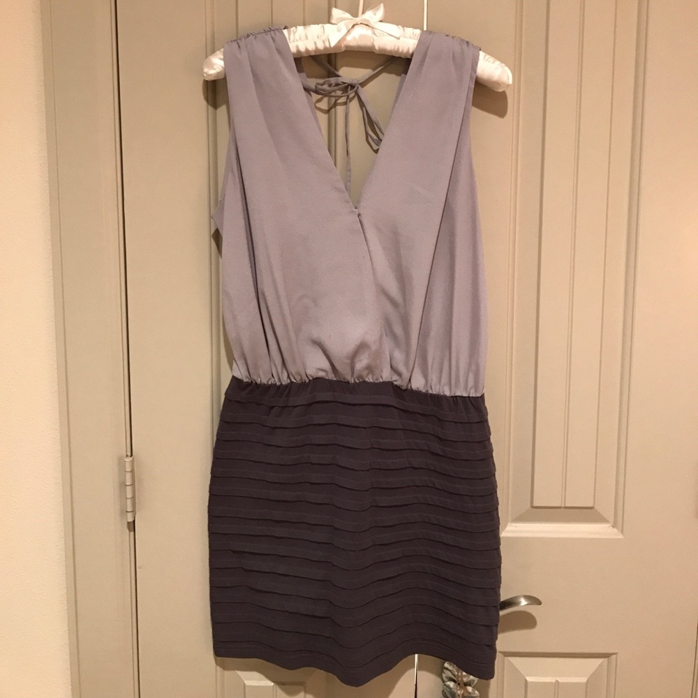 Grey One Piece Skirt/Top