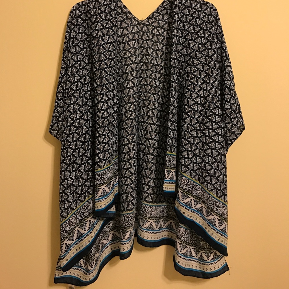 Lightweight open cardigan/kimono