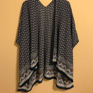 Lightweight open cardigan/kimono