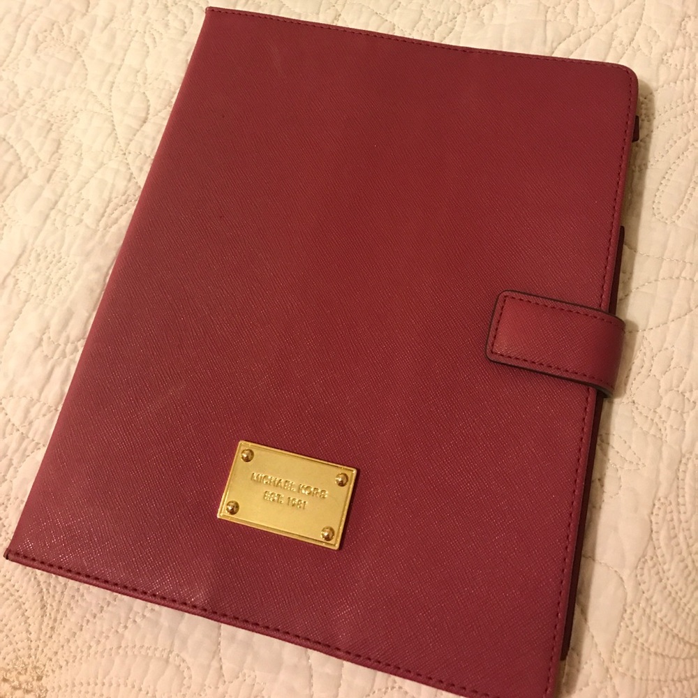⚡️FLASH SALE✨MICHAEL KORS iPad Leather Case