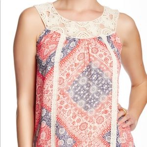 Love On A Hanger Crochet Tank