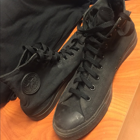 Converse Other - Converse chuck Taylor's black on black