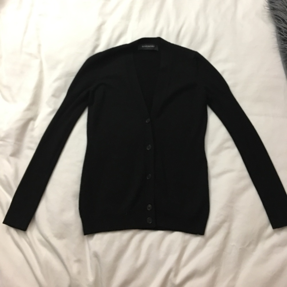 Black Givenchy cardigan
