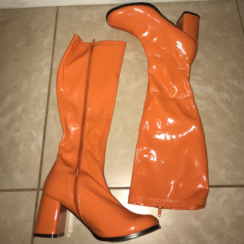 🎃 Orange Boots 🎃