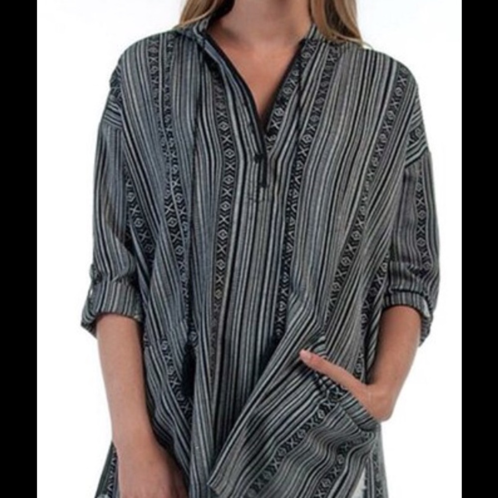 Black Trinidad Poncho by Peoples Project LA