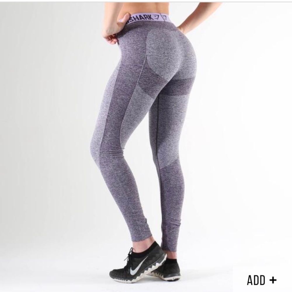 Purple Wash Gymshark Flex Leggingsr