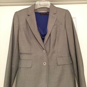 Silvery Gray Calvin Klein Suit