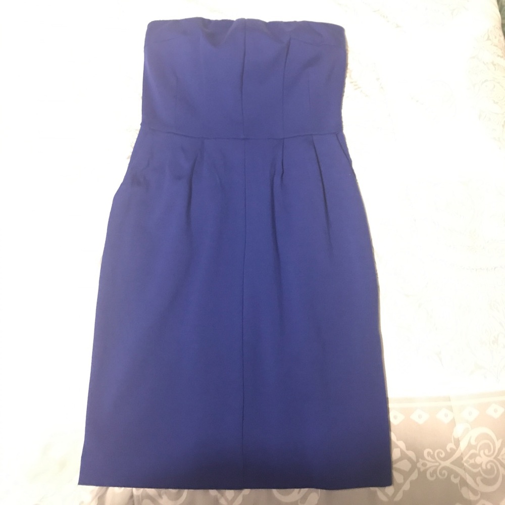 Royal blue express dress