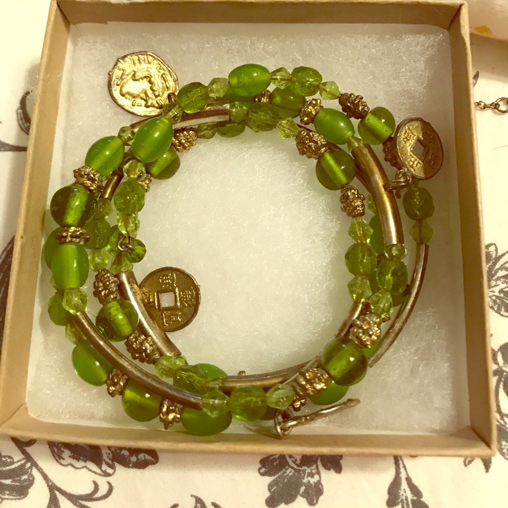 Boho beaded bracelet