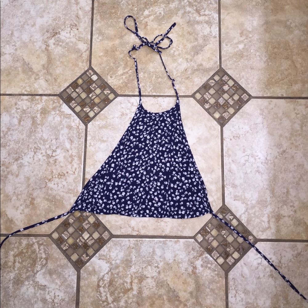 Floral Halter Top