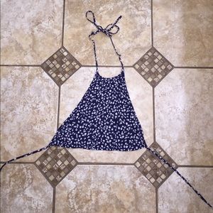 Floral Halter Top