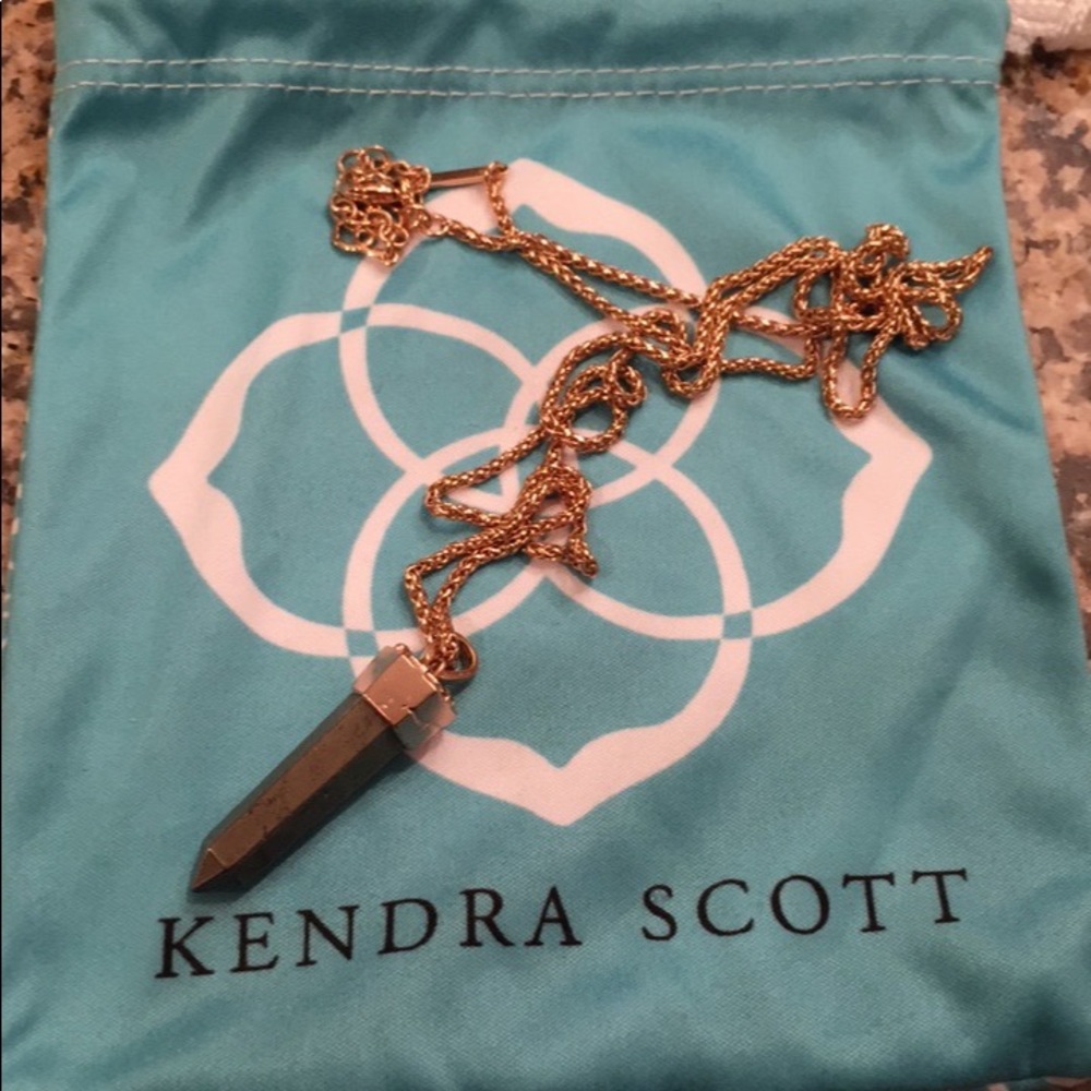 Kendra Scott Nora Pyrite Necklace