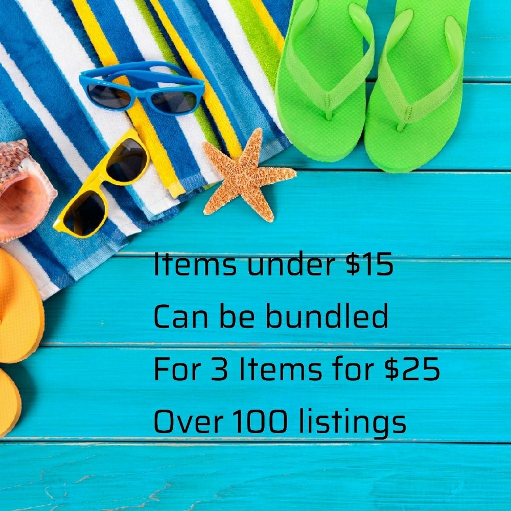 Bundle 3 items for $25