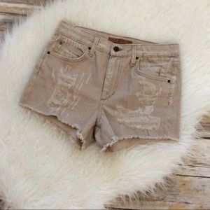 NWT Joe’s Collector Edition Cut off shorts