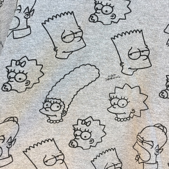 Stylish Simpsons Crew neck sweater - Picture 2 of 3