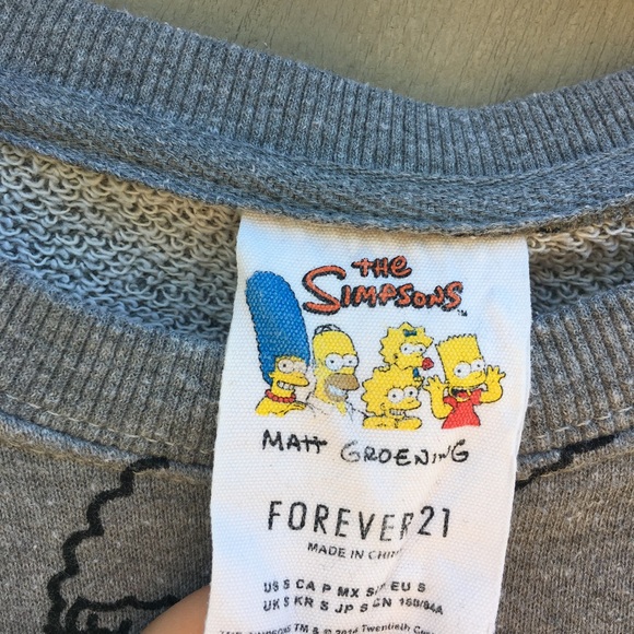 Stylish Simpsons Crew neck sweater - Picture 3 of 3