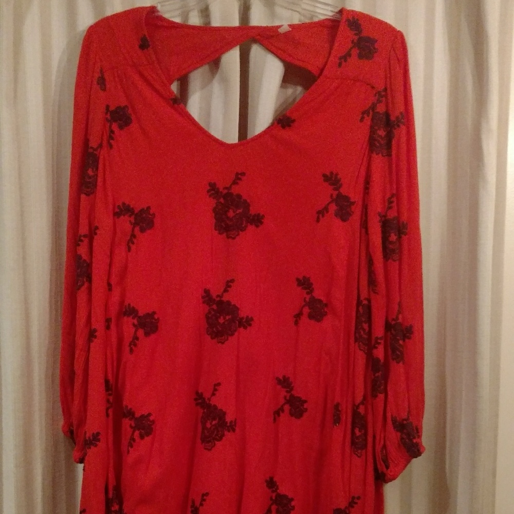 Free people embroidered Austin dress