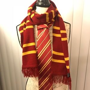 Harry Potter Gryffindor Scarf Tie Combo