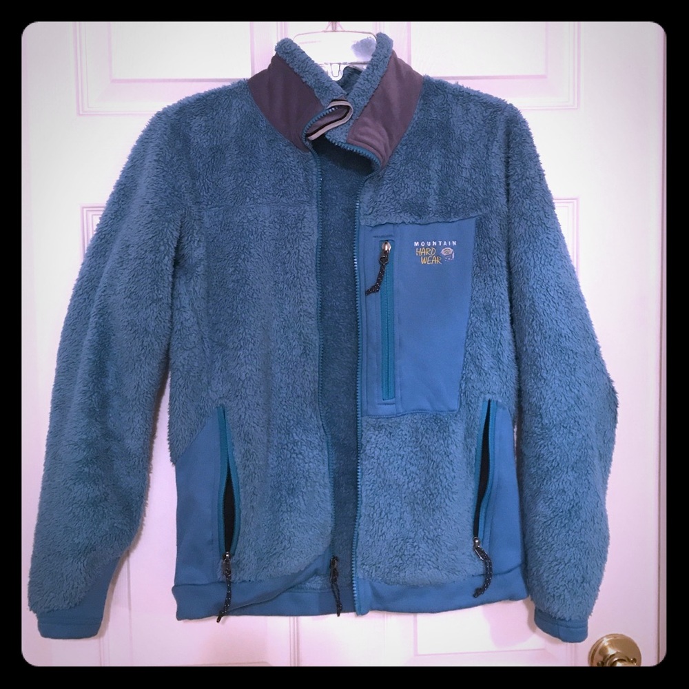 Mountain hard wear fleece monkey zip jacket