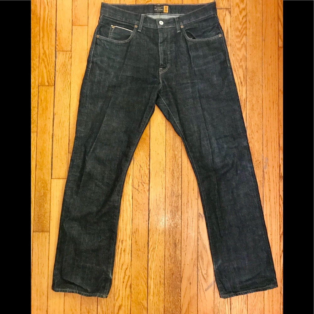 J.Crew selvedge denim jeans