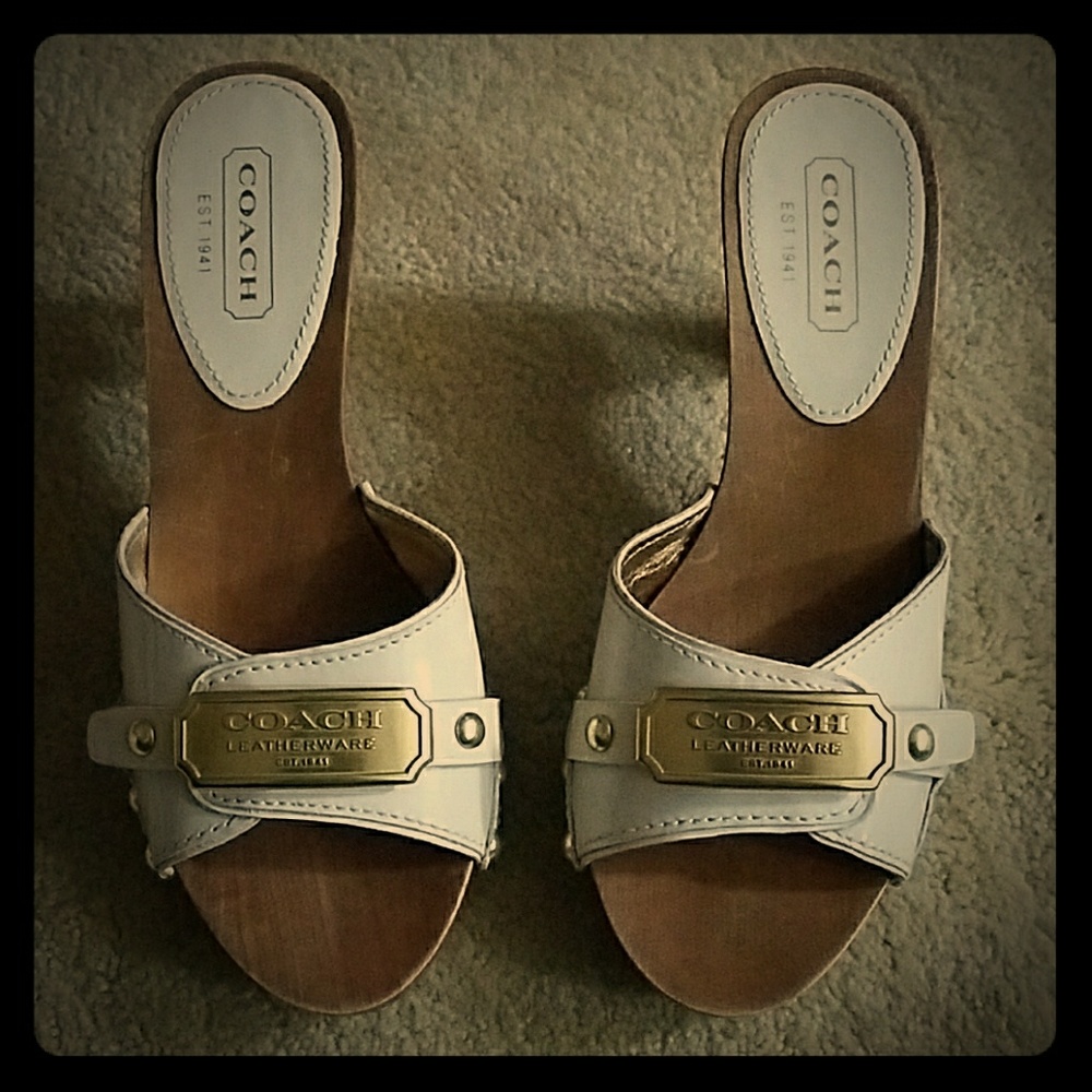 Coach stilettos