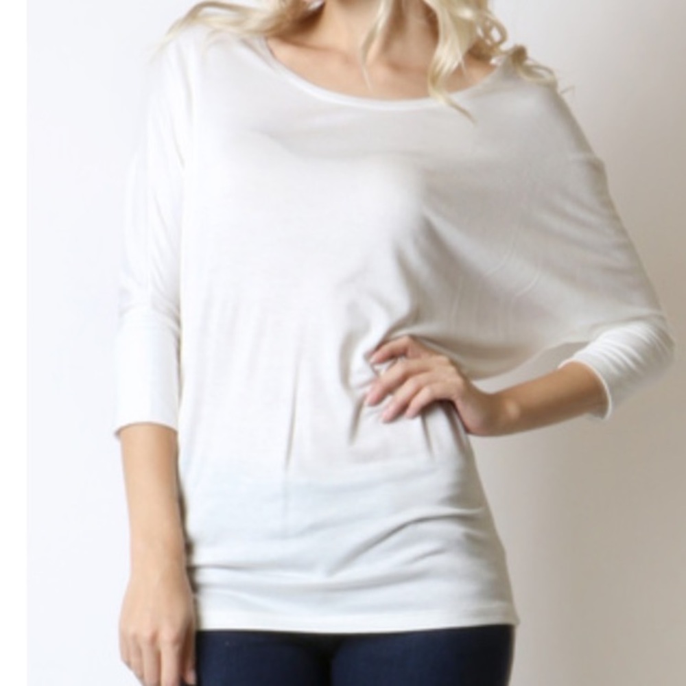 DOLMEN SLEEVE IN RED - Picture 2 of 2