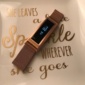 Rose Gold Fitbit Alta Mesh Band
