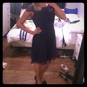 Purple lace dress Purple lace dress