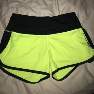 Lulu lemon running shorts