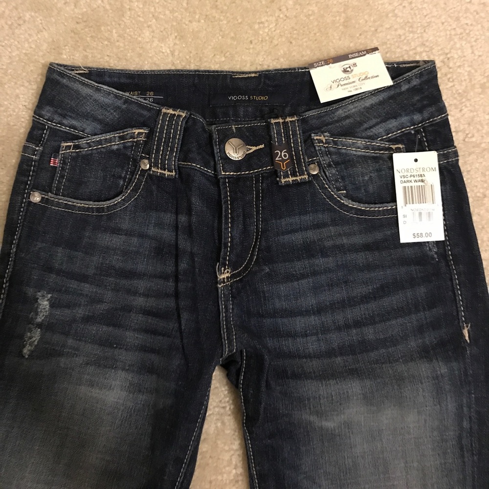 Brand new, never worn Vigoss jeans. Size 26
