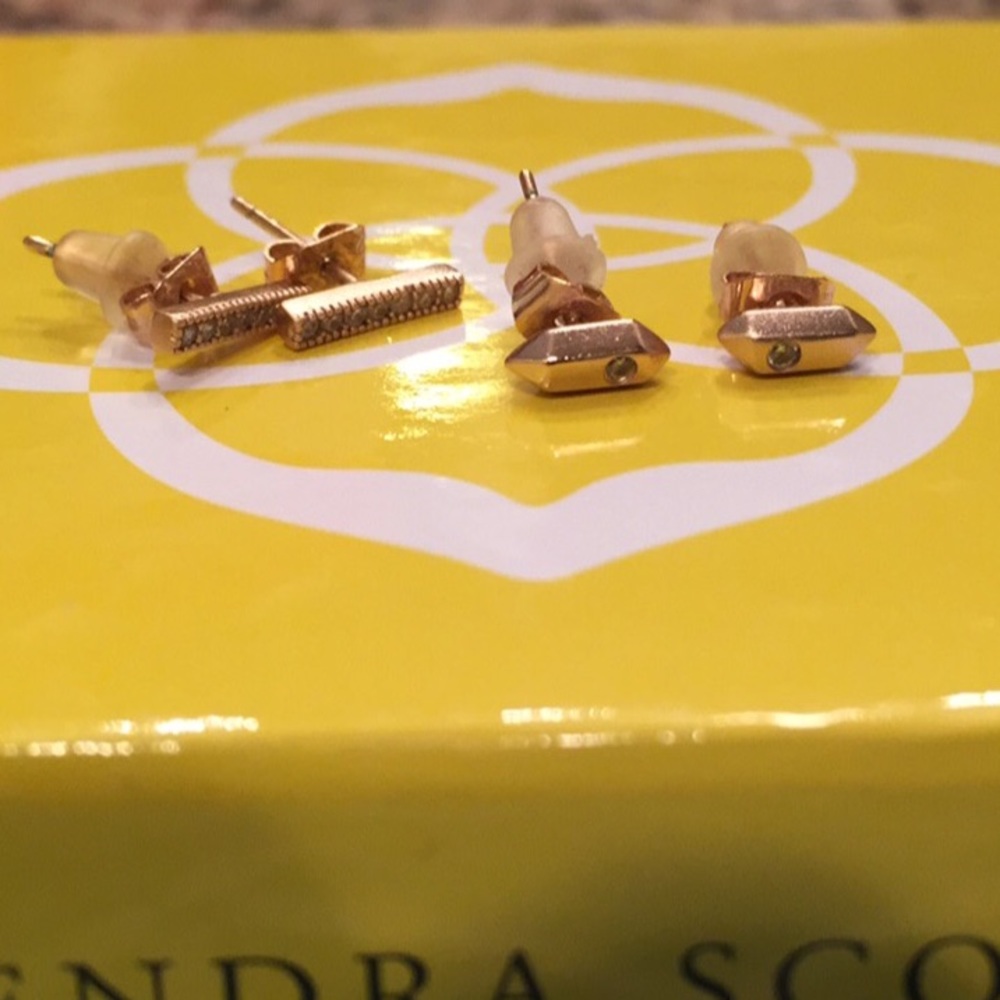 Kendra Scott Rose Gold Studs