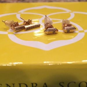 Kendra Scott Rose Gold Studs