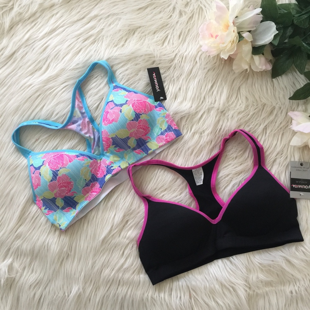 2 Comfy Padded Sports Bras