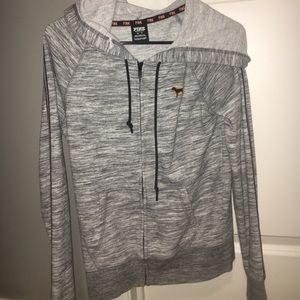 PINK VS zip up hoodie