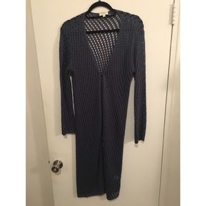 Blue Duster Cardigan