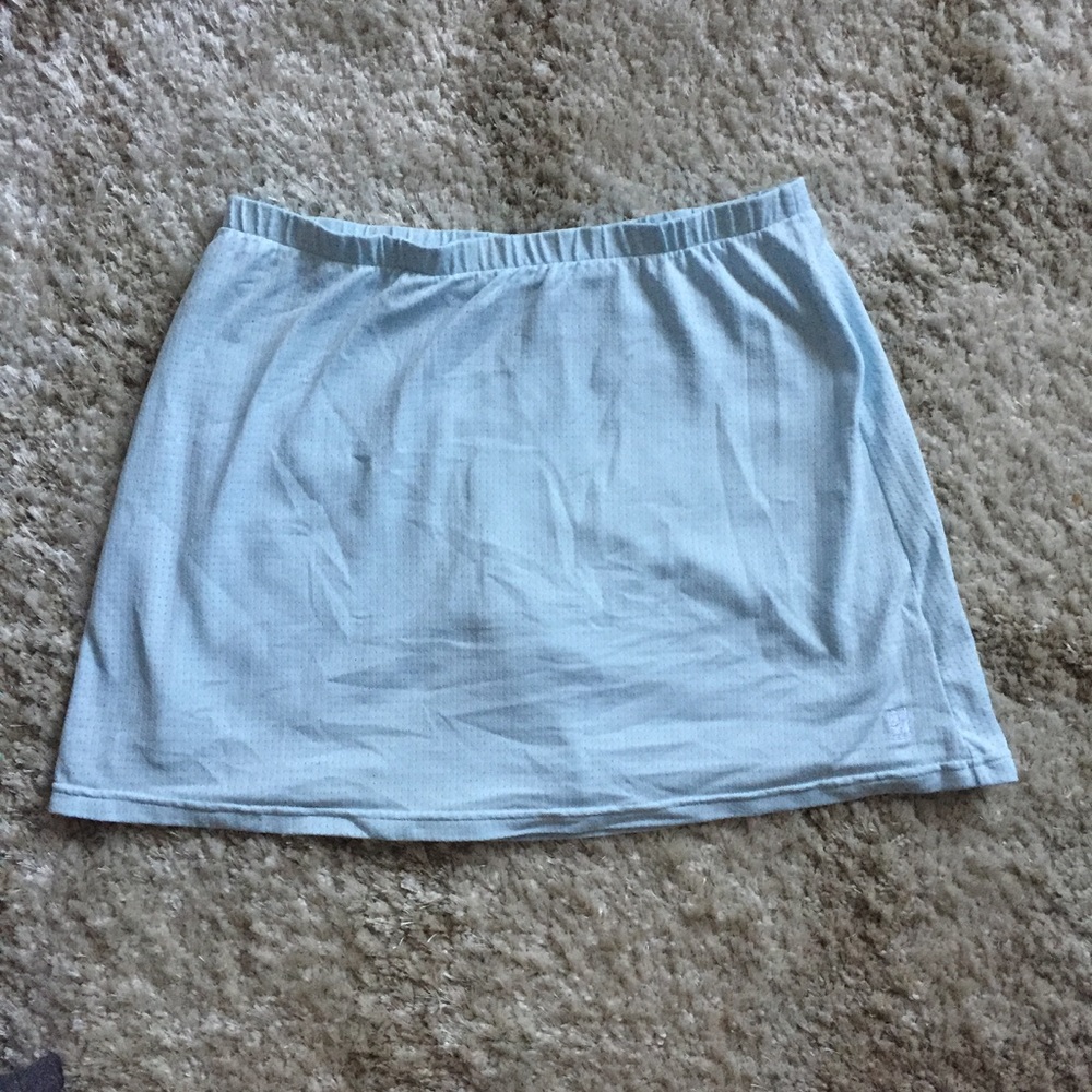 Light blue Nike tennis skort