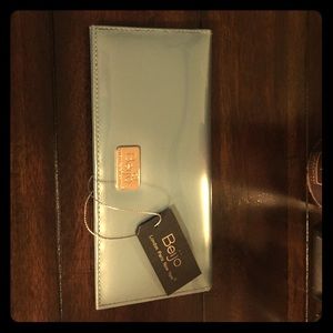 Blue slim wallet