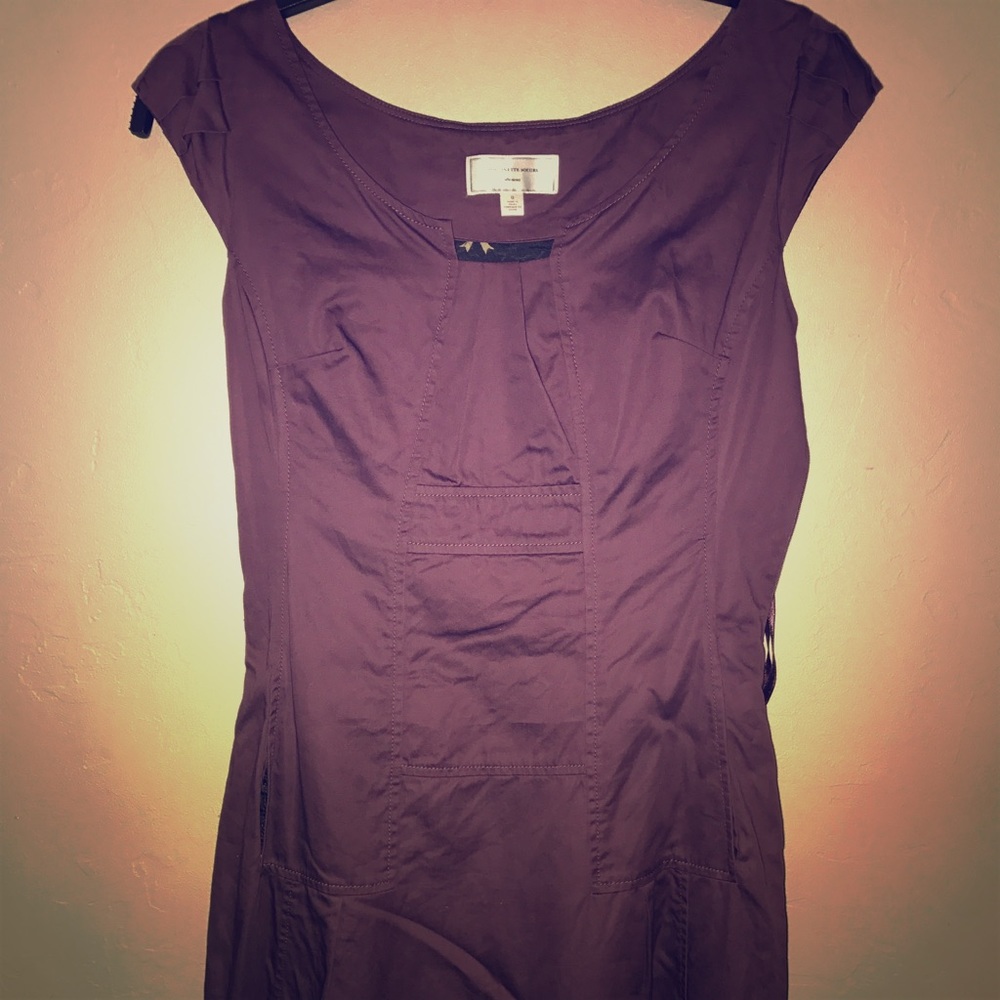 Anthropologie Purple dress