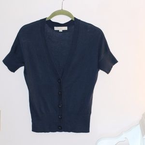 LOFT Navy Blue Cardigan LOFT Navy Blue Cardigan